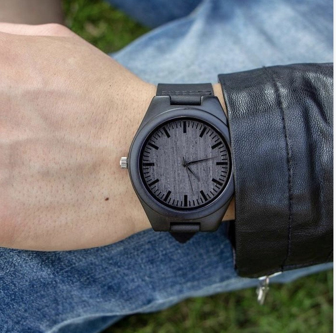 TO MY SON WOODEN WATCH - LOVE MOM/DAD-A Loves Gift