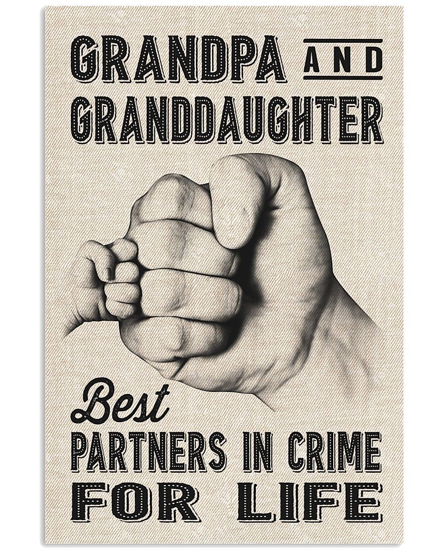 To My Granddaughter Poster-A Loves Gift