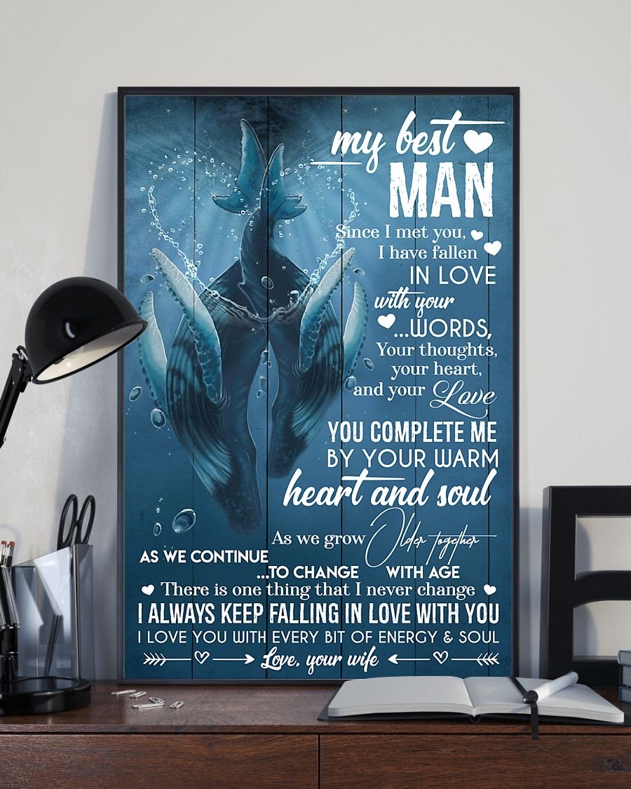 Perfect Gifts For Husband - To My Husband Poster-A Loves Gift
