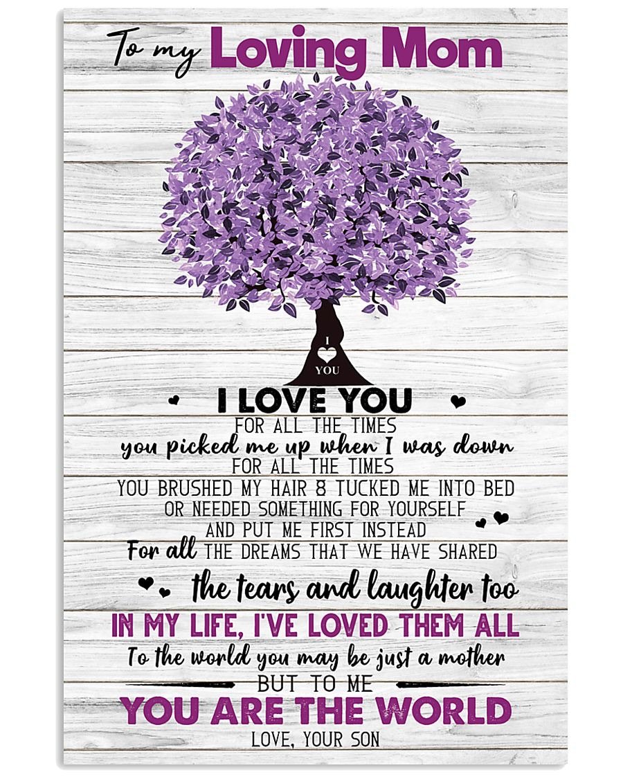 To My Mom Poster-A Loves Gift