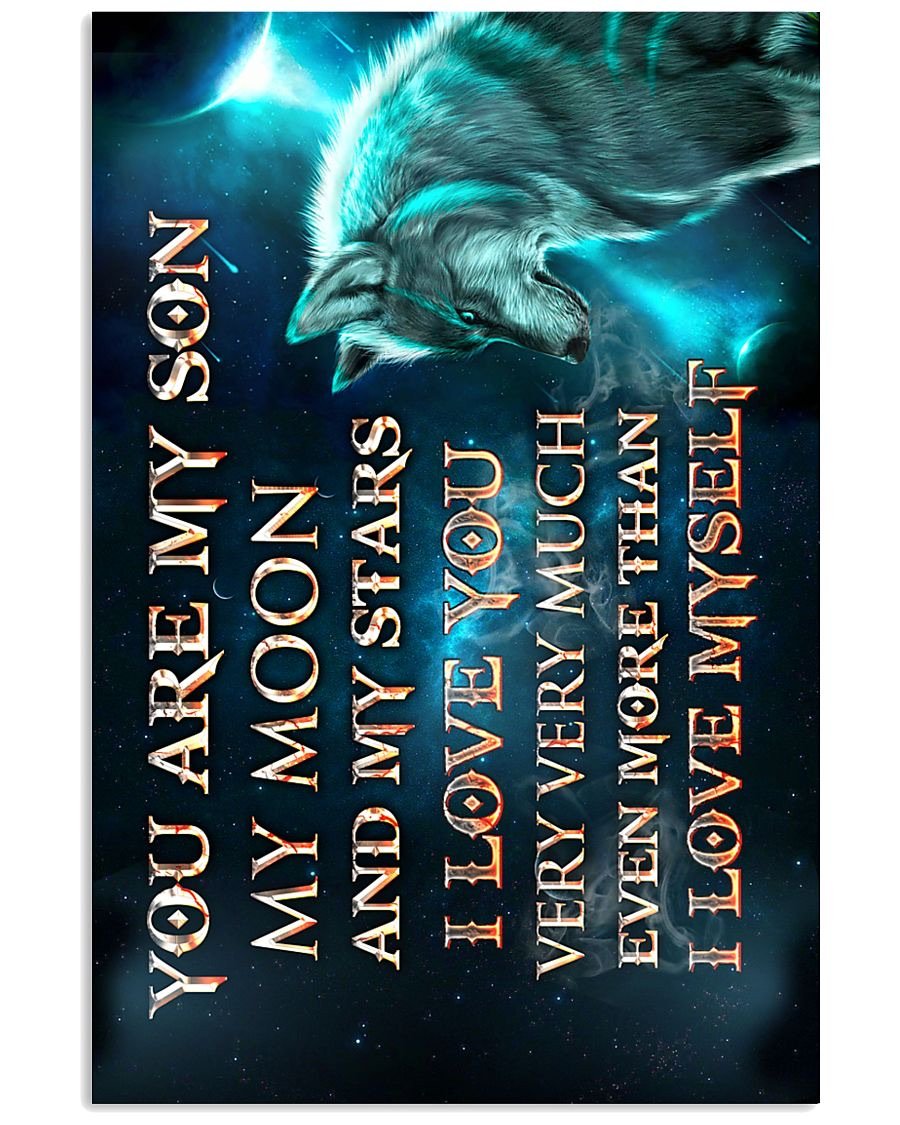 To My Son Poster - Great Gifts For Your Son-A Loves Gift