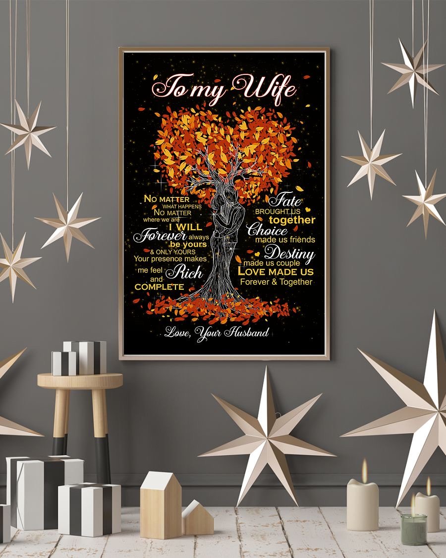 Perfect Gifts For Wife - To My Wife  Poster-A Loves Gift