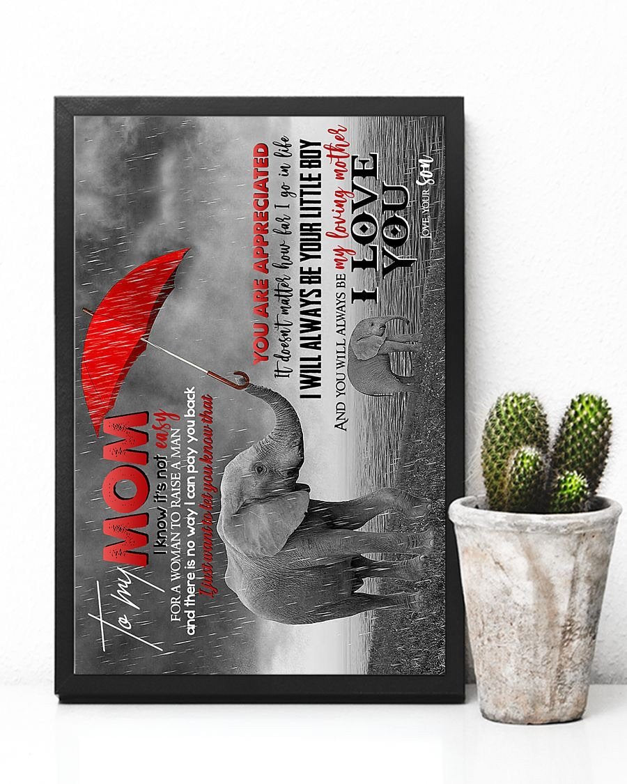 To My Mom Poster-A Loves Gift