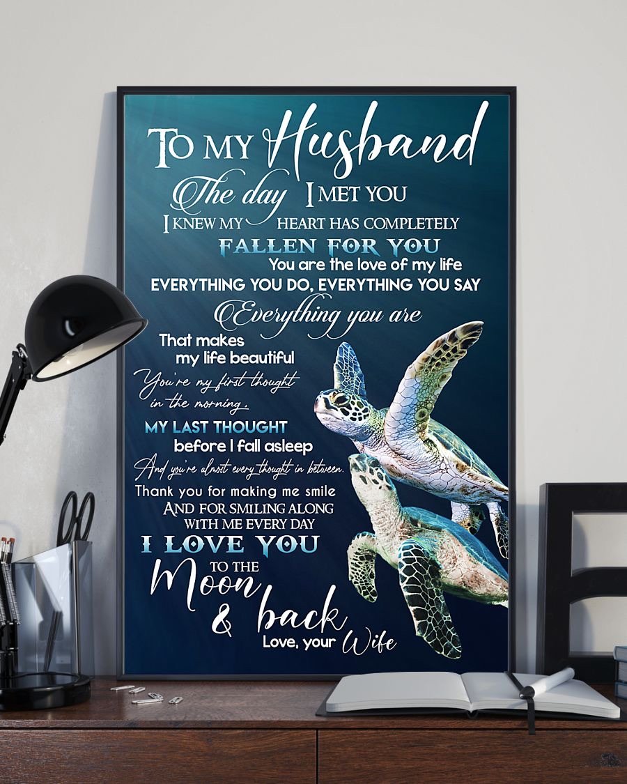 Perfect Gifts For Husband - To My Husband Poster-A Loves Gift