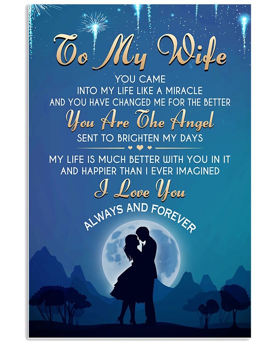 Perfect Gifts For Wife - To My Wife  Poster-A Loves Gift