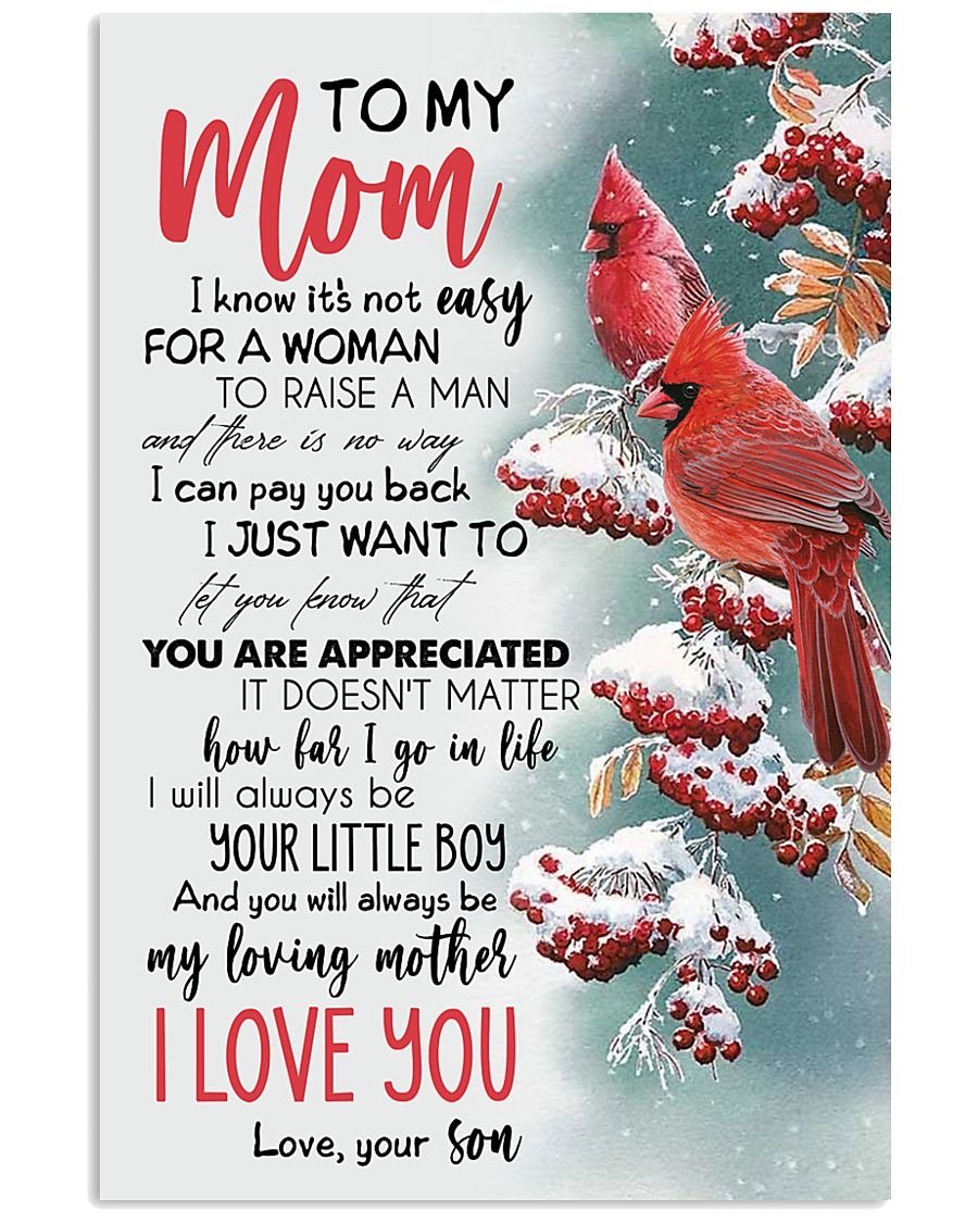 To My Mom Poster-A Loves Gift