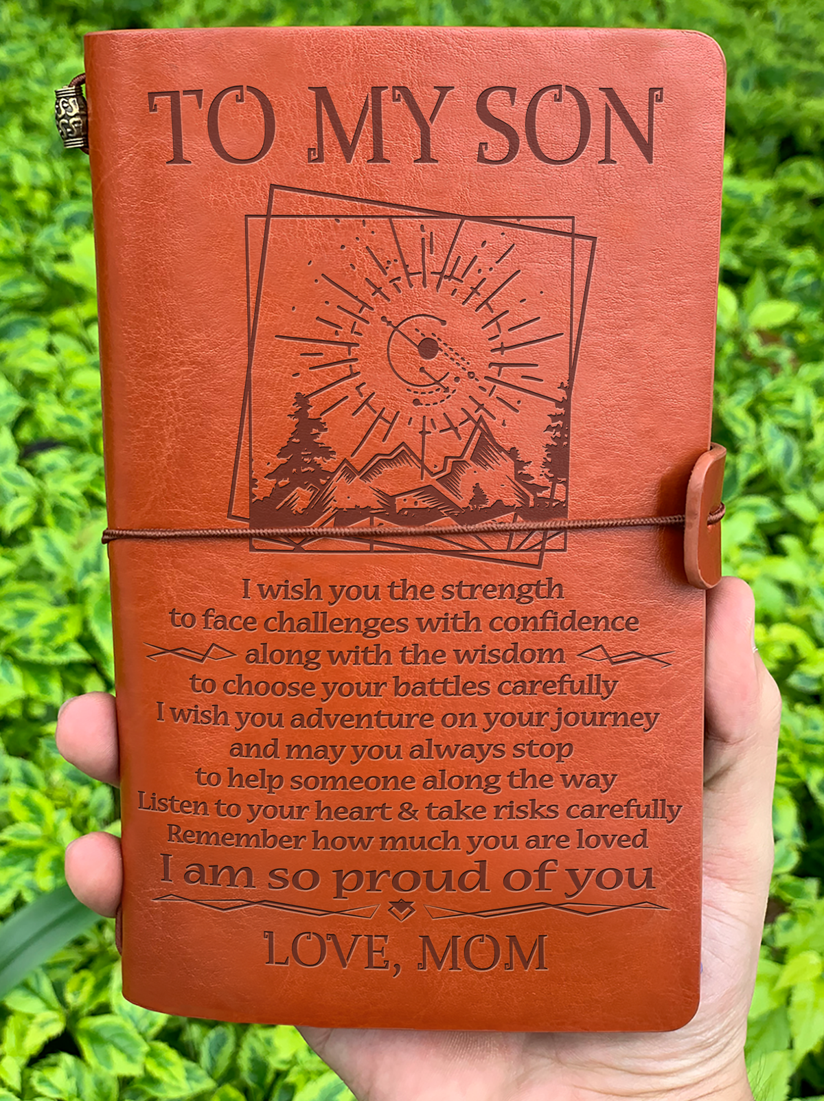 To My Son - Vintage Journal Notebook-A Loves Gift