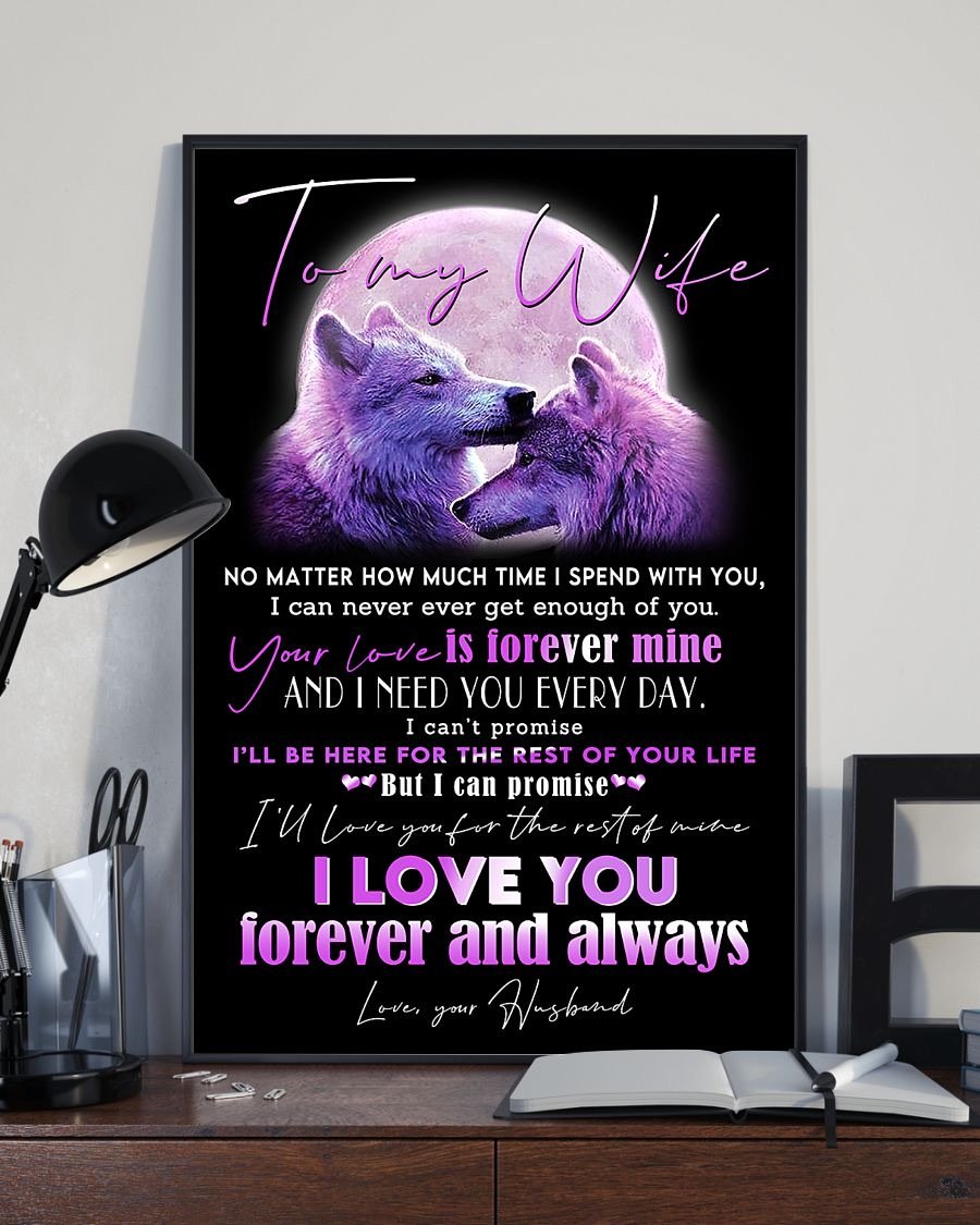 Perfect Gifts For Wife - To My Wife  Poster-A Loves Gift