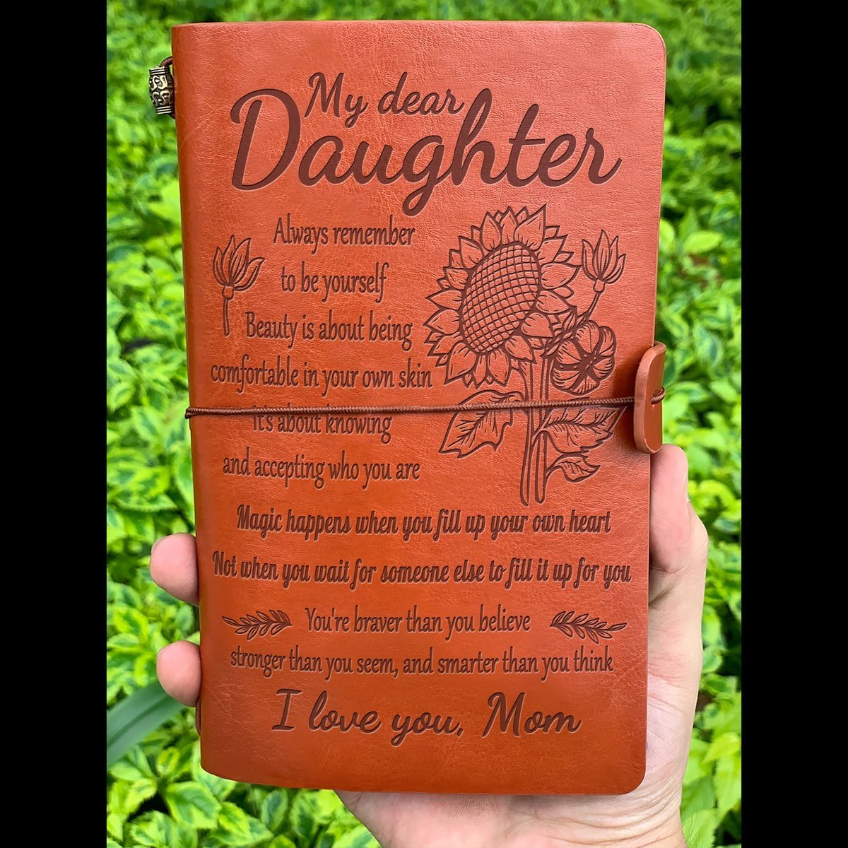 To My Daughter - Vintage Journal Notebook-A Loves Gift