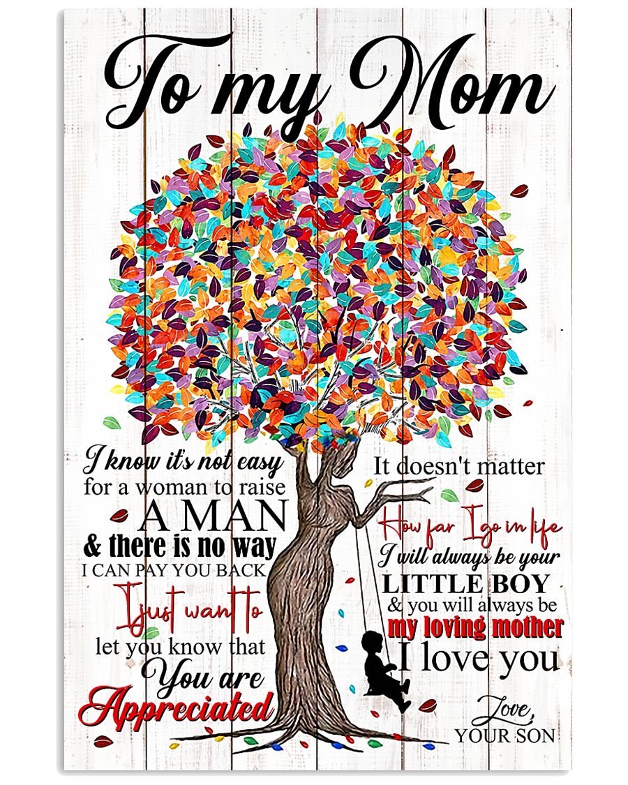 To My Mom Poster-A Loves Gift