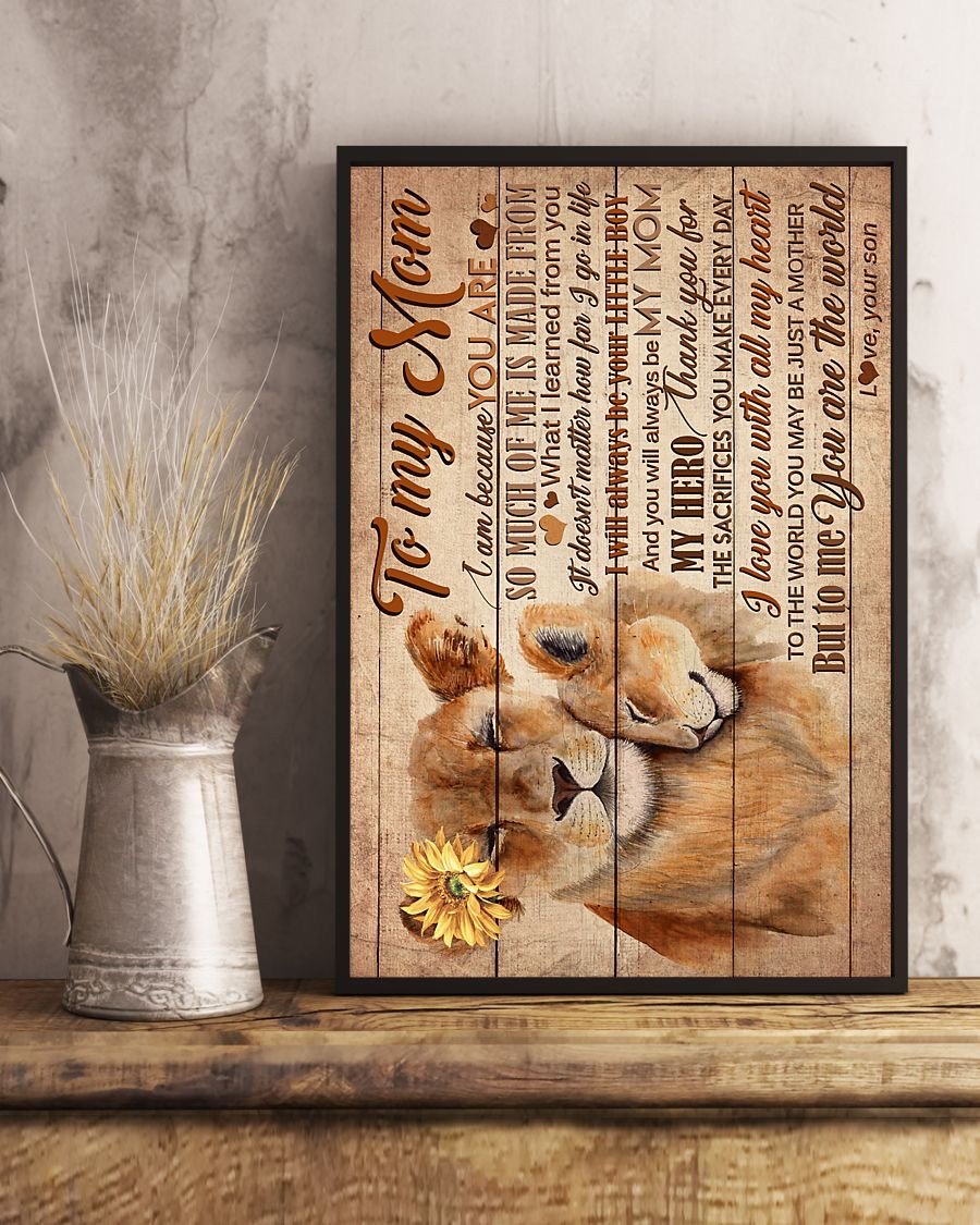 To My Mom Poster-A Loves Gift