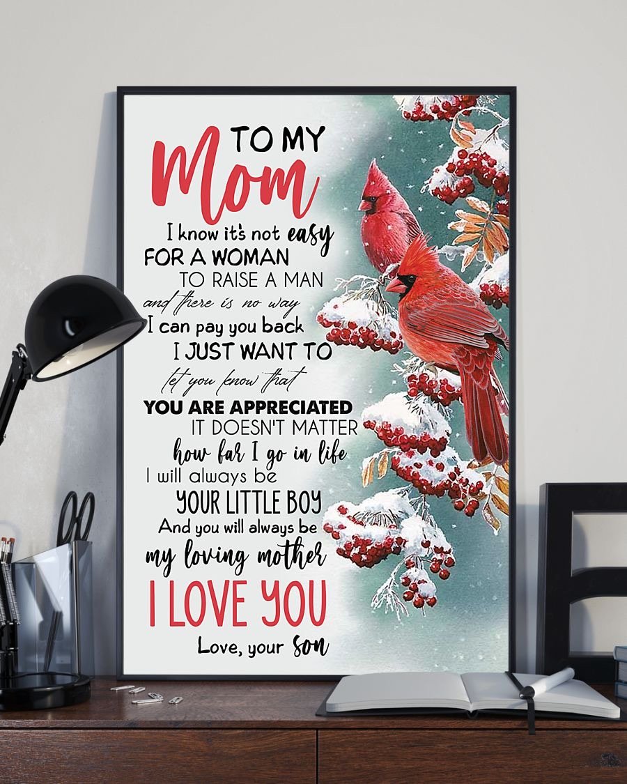 To My Mom Poster-A Loves Gift