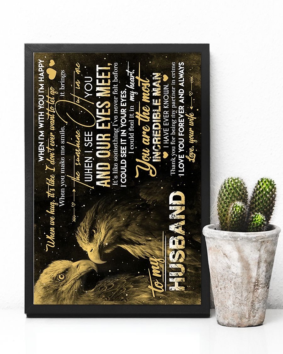 Perfect Gifts For Husband - To My Husband Poster-A Loves Gift