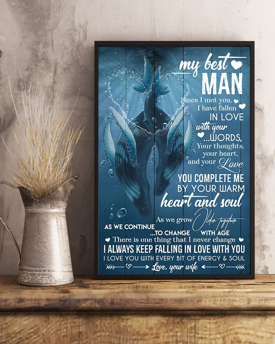 Perfect Gifts For Husband - To My Husband Poster-A Loves Gift