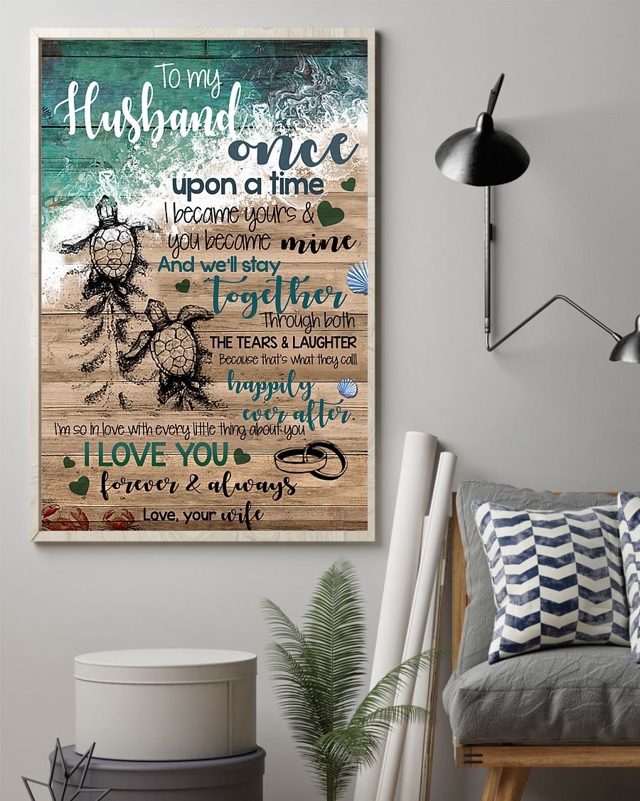 Perfect Gifts For Husband - To My Husband Poster-A Loves Gift