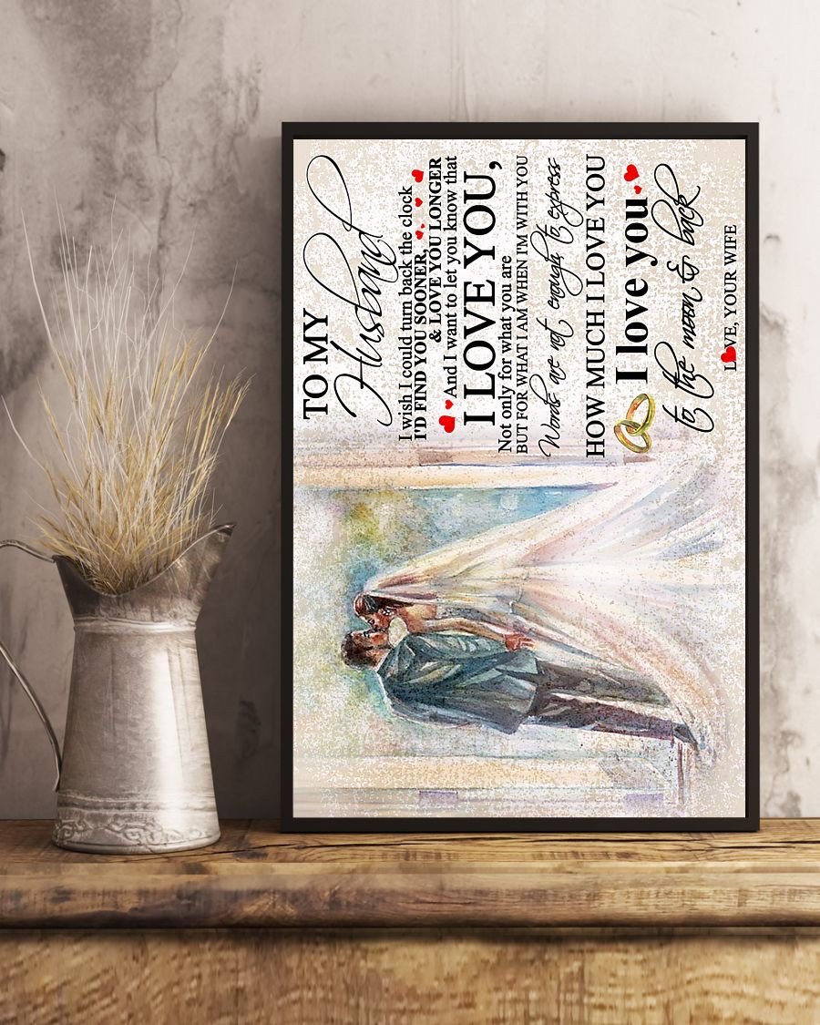 Perfect Gifts For Husband - To My Husband Poster-A Loves Gift