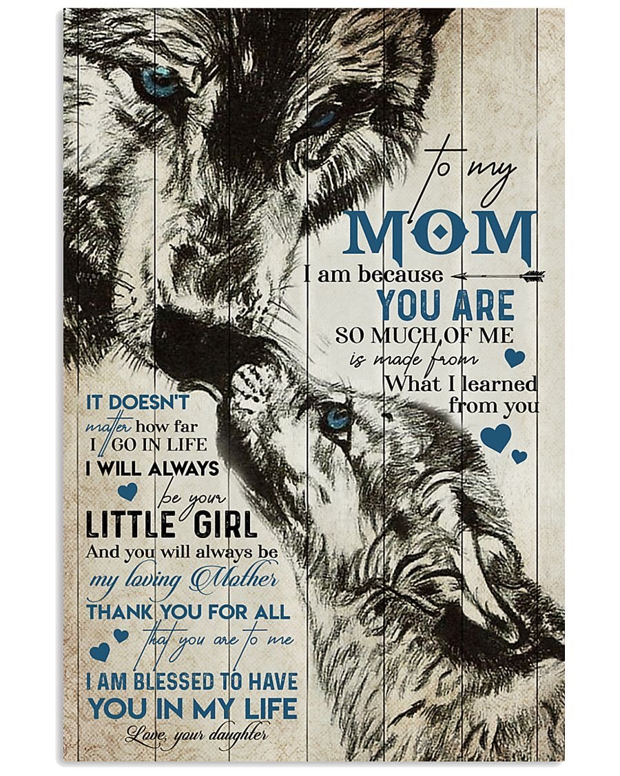 To My Mom Poster-A Loves Gift