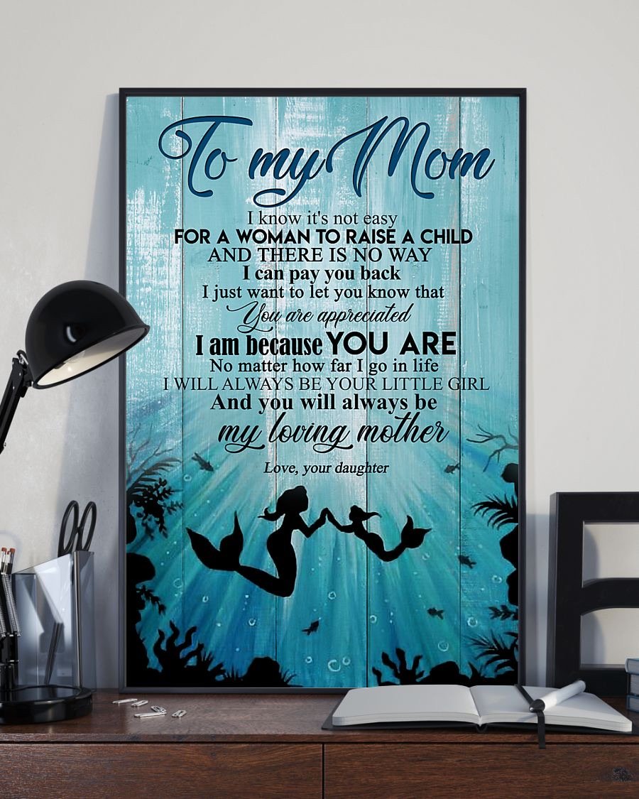 To My Mom Poster-A Loves Gift