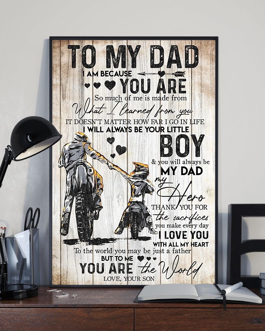 To My Dad Poster-A Loves Gift