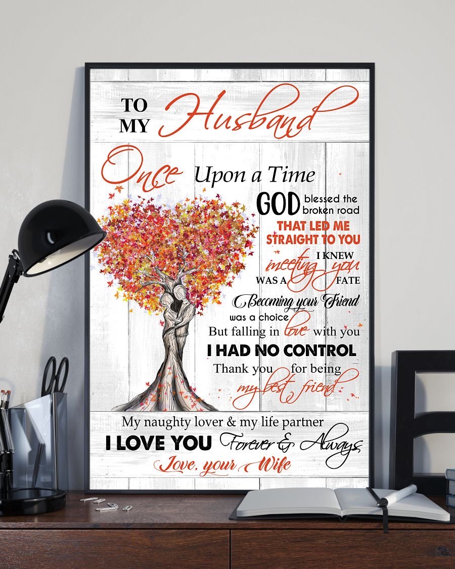 Perfect Gifts For Husband - To My Husband Poster-A Loves Gift