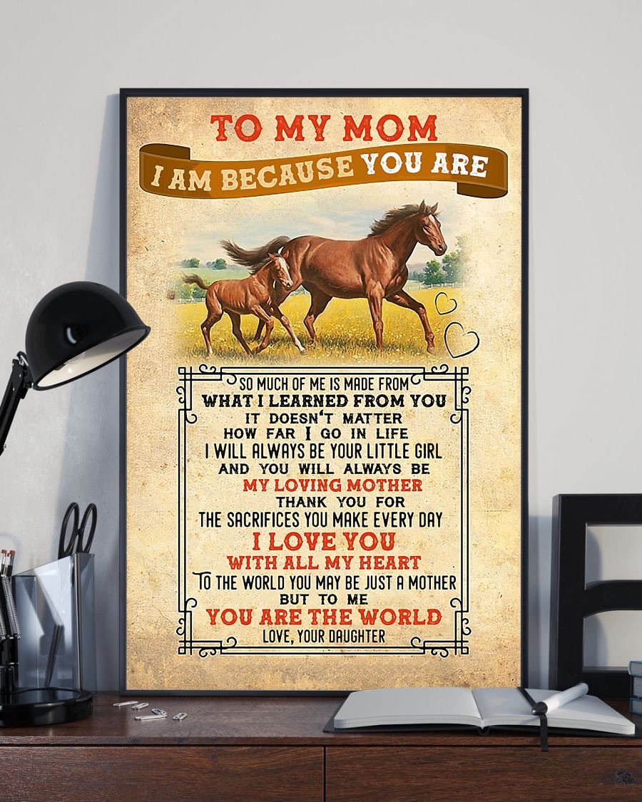 To My Mom Poster-A Loves Gift