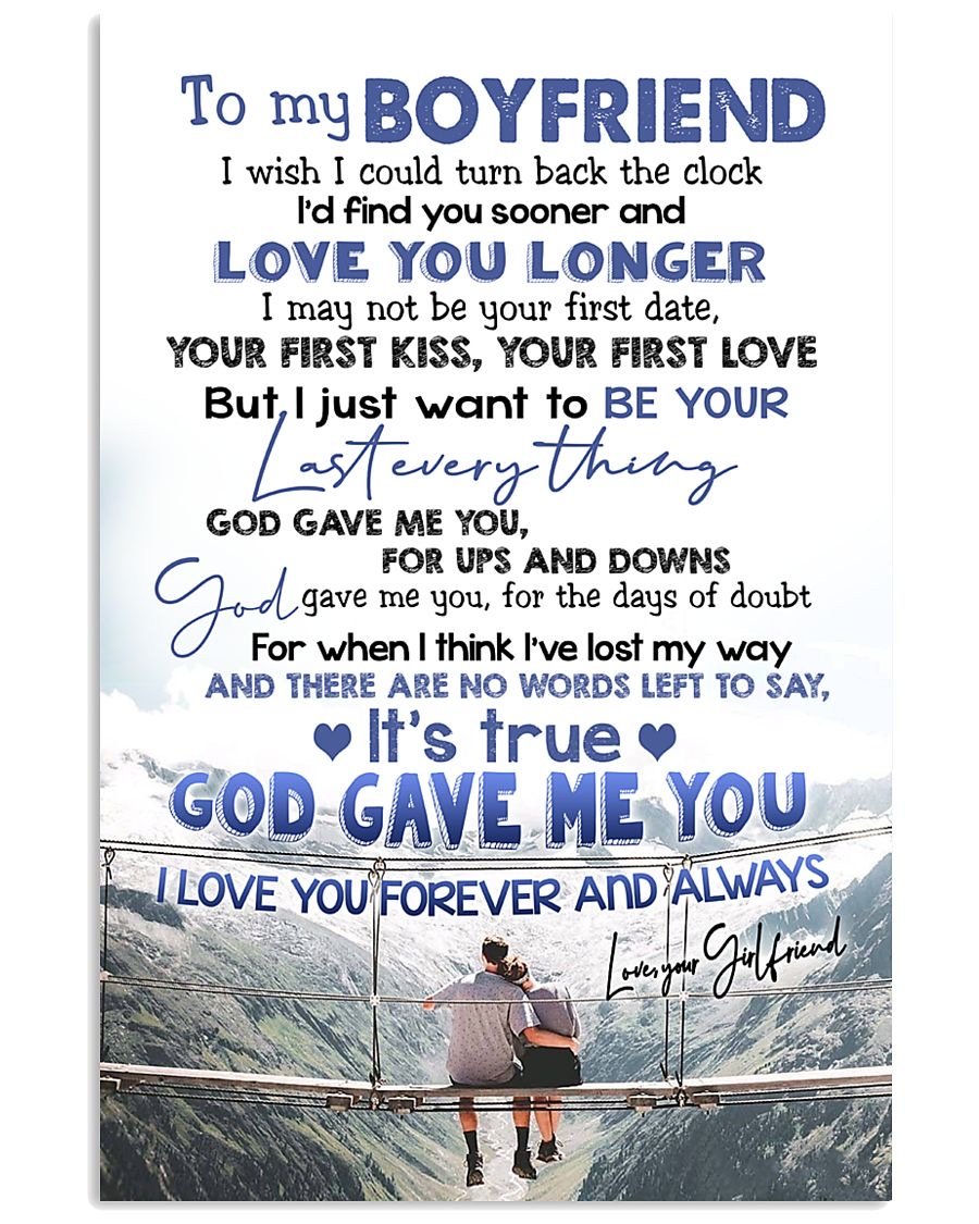 Perfect Gifts For Husband - To My Husband Poster-A Loves Gift