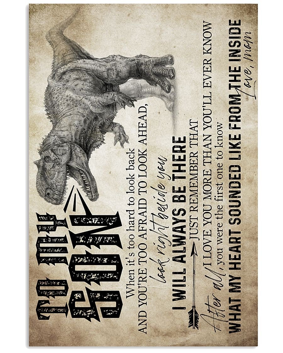 To My Son Poster - Great Gifts For Your Son-A Loves Gift