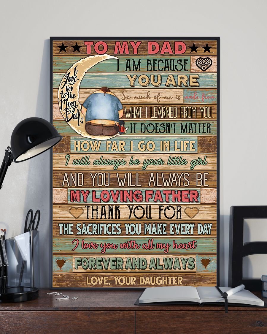 To My Dad Poster-A Loves Gift