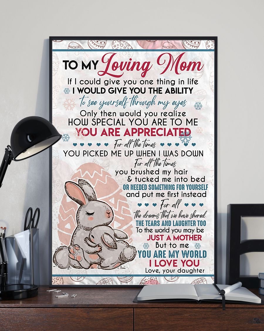 To My Mom Poster-A Loves Gift