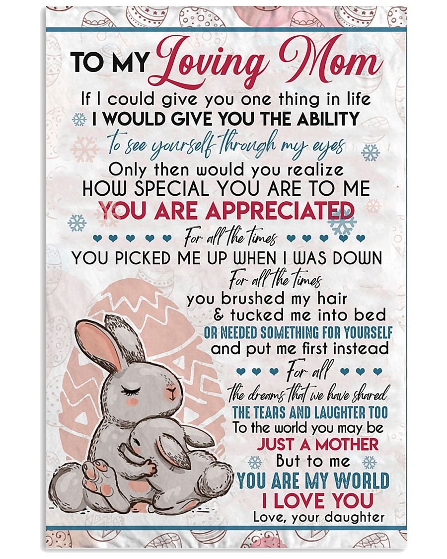 To My Mom Poster-A Loves Gift