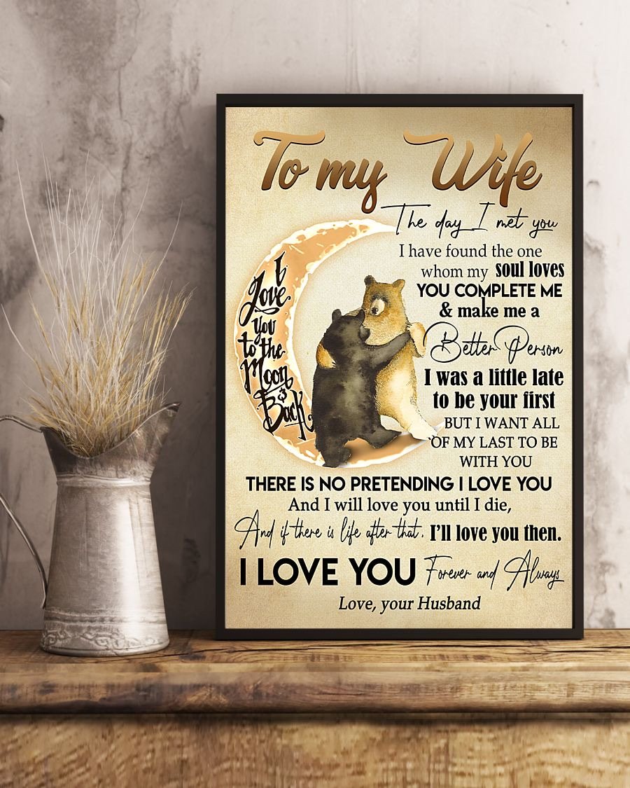 Perfect Gifts For Wife - To My Wife  Poster-A Loves Gift