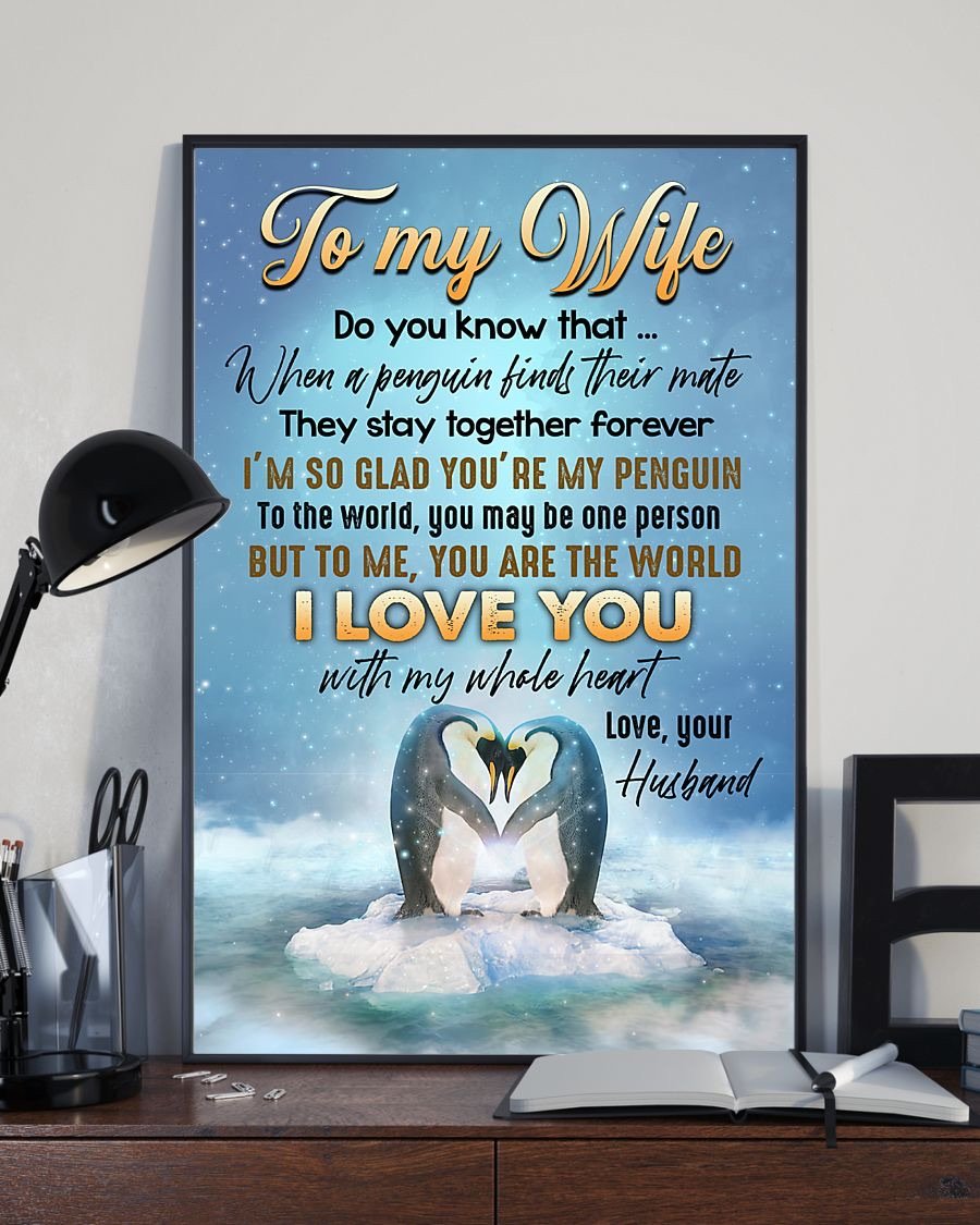 Perfect Gifts For Wife - To My Wife  Poster-A Loves Gift
