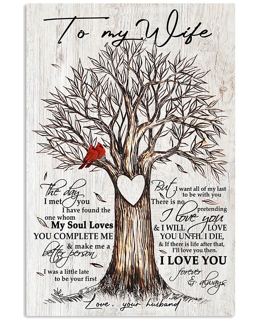 Perfect Gifts For Wife - To My Wife  Poster-A Loves Gift