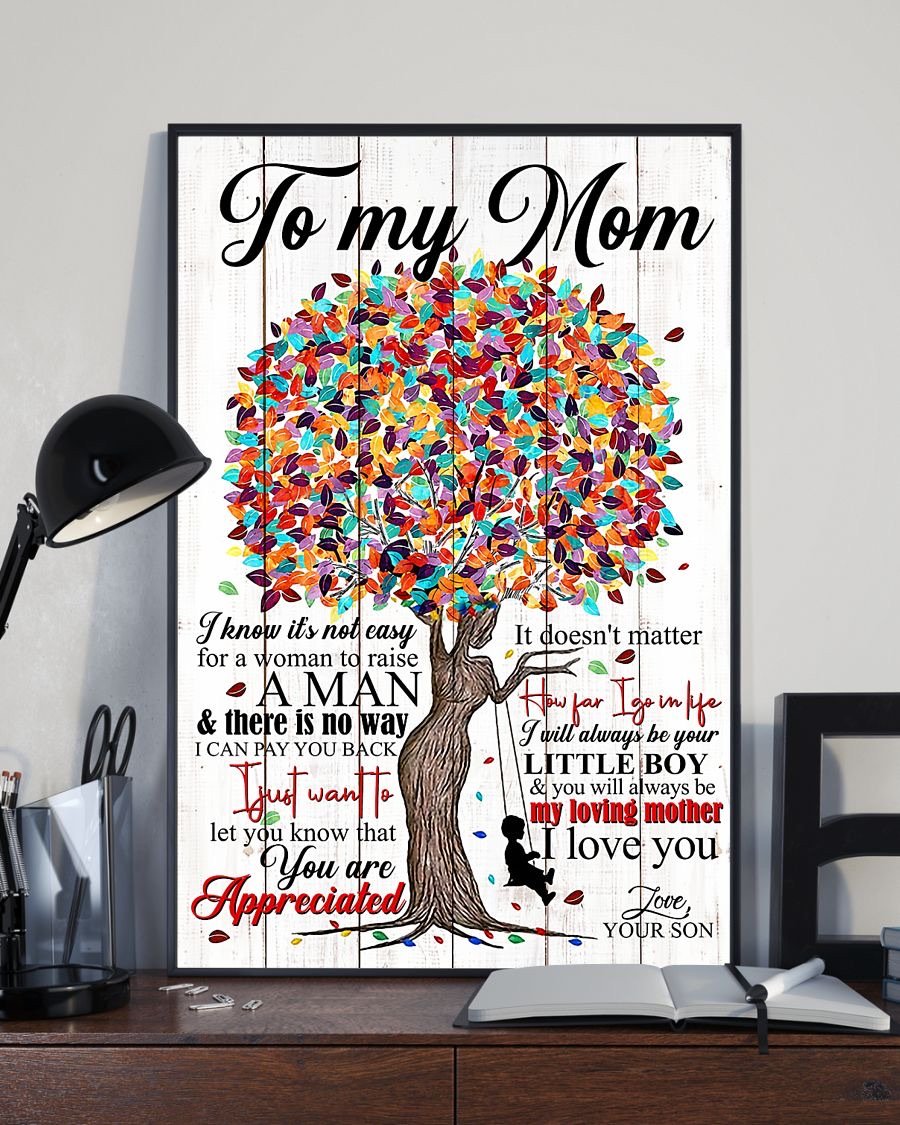 To My Mom Poster-A Loves Gift