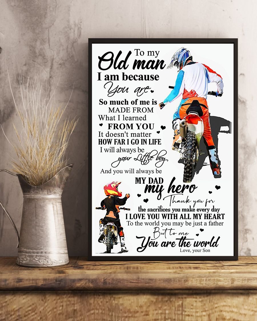 To My Dad Poster-A Loves Gift