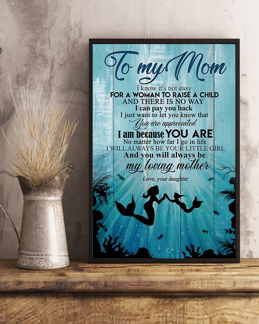 To My Mom Poster-A Loves Gift