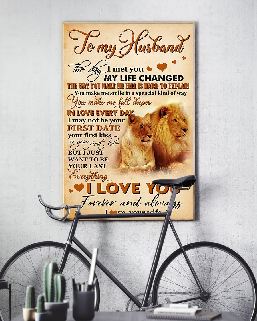 To My Husband  Poster-A Loves Gift