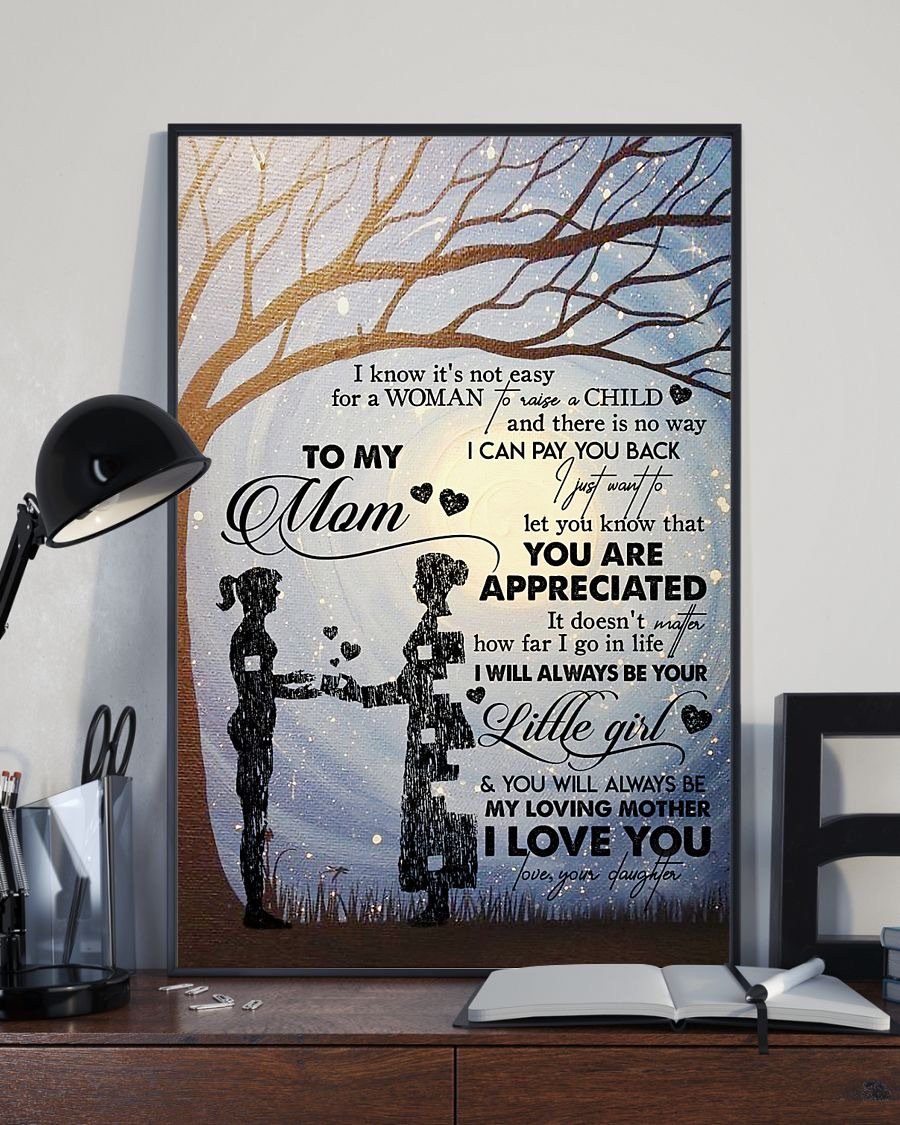 To My Mom Poster-A Loves Gift