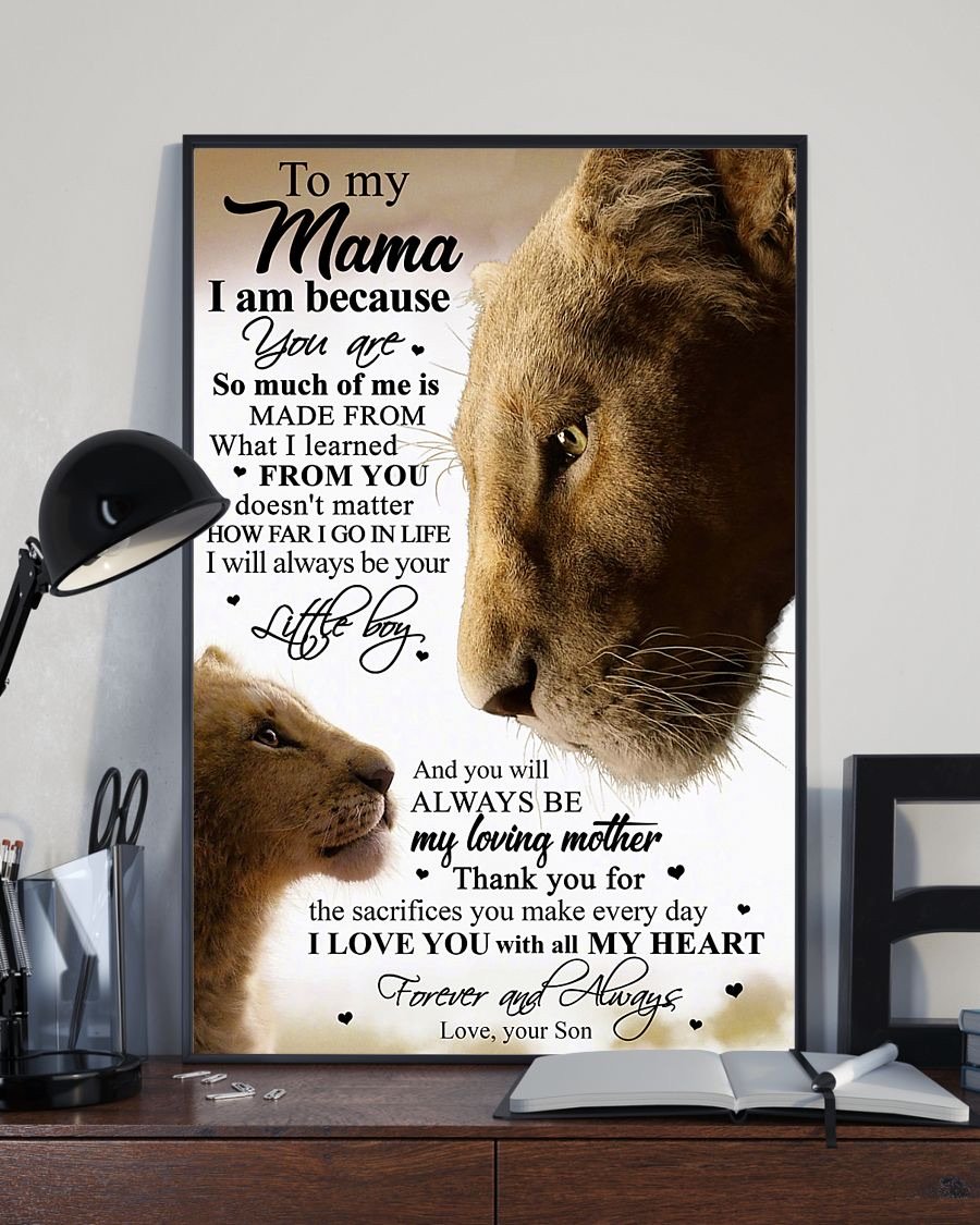 To My Mom Poster-A Loves Gift