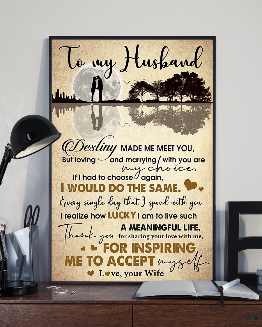 To My Husband  Poster-A Loves Gift