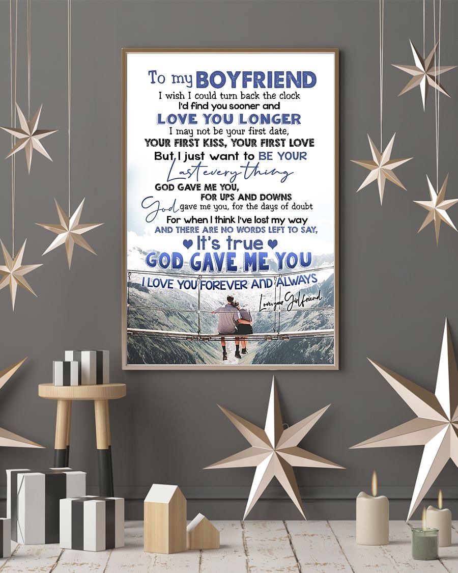 Perfect Gifts For Husband - To My Husband Poster-A Loves Gift