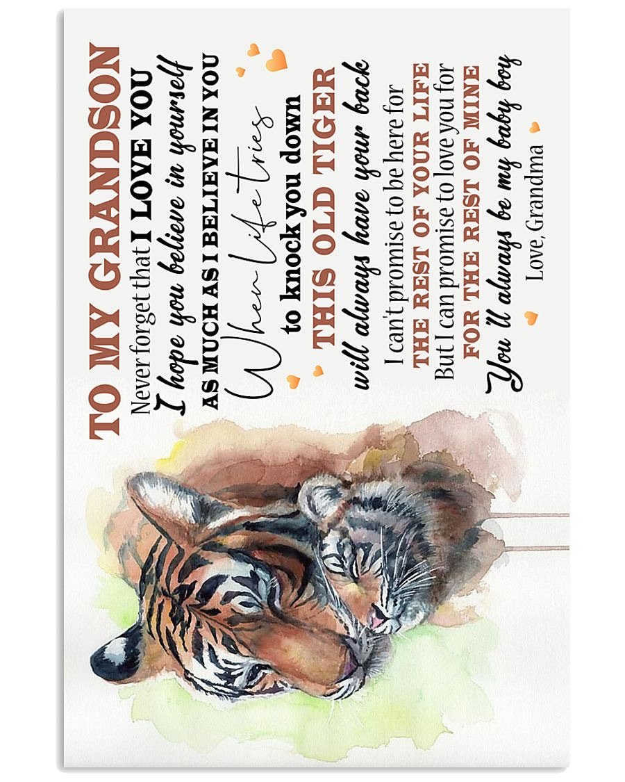 To My Grandson Poster-A Loves Gift