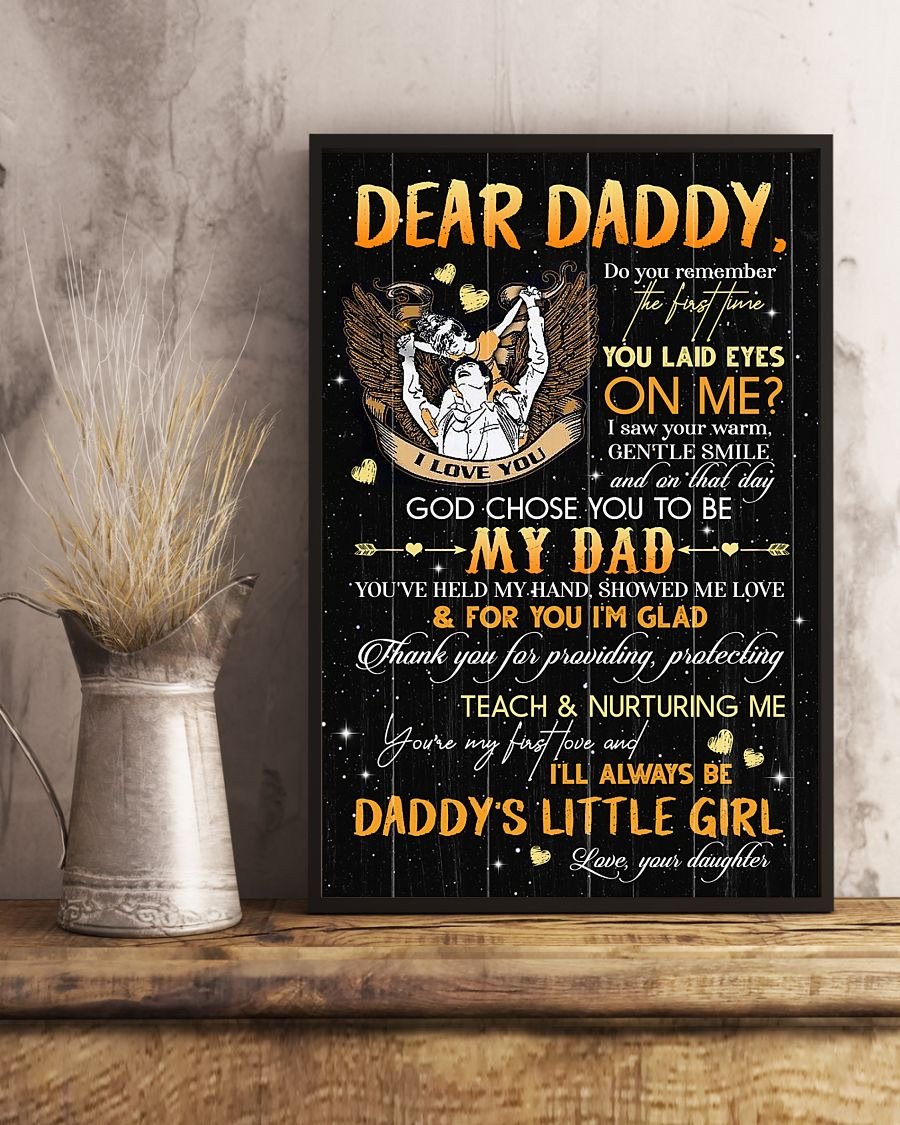To My Dad Poster-A Loves Gift