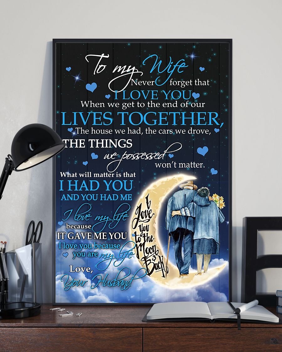 Perfect Gifts For Wife - To My Wife  Poster-A Loves Gift