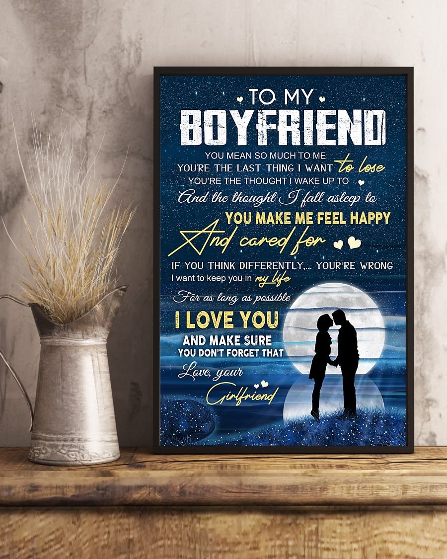 Perfect Gifts For Husband - To My Husband Poster-A Loves Gift
