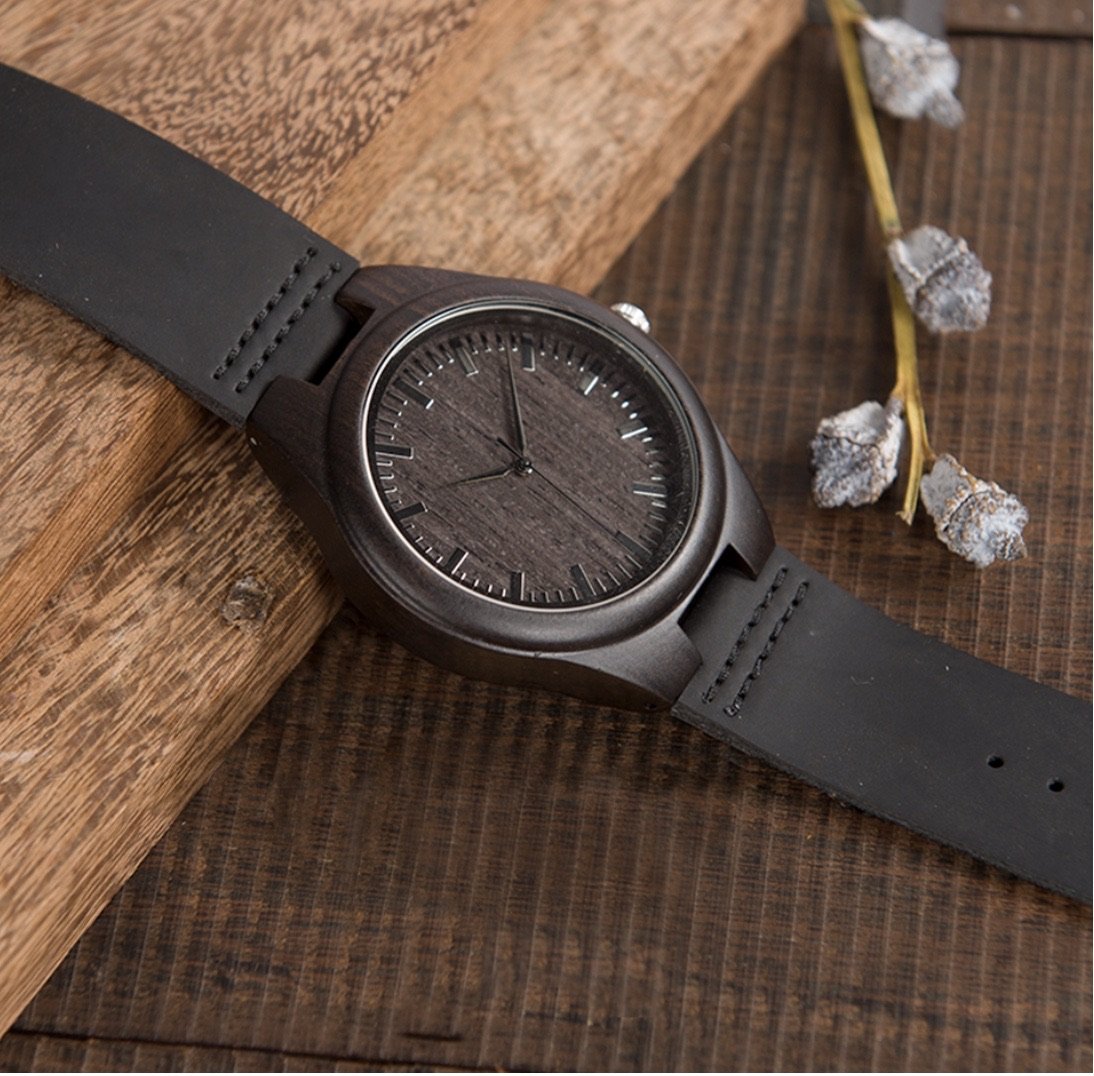 TO MY SON WOODEN WATCH - LOVE MOM/DAD-A Loves Gift