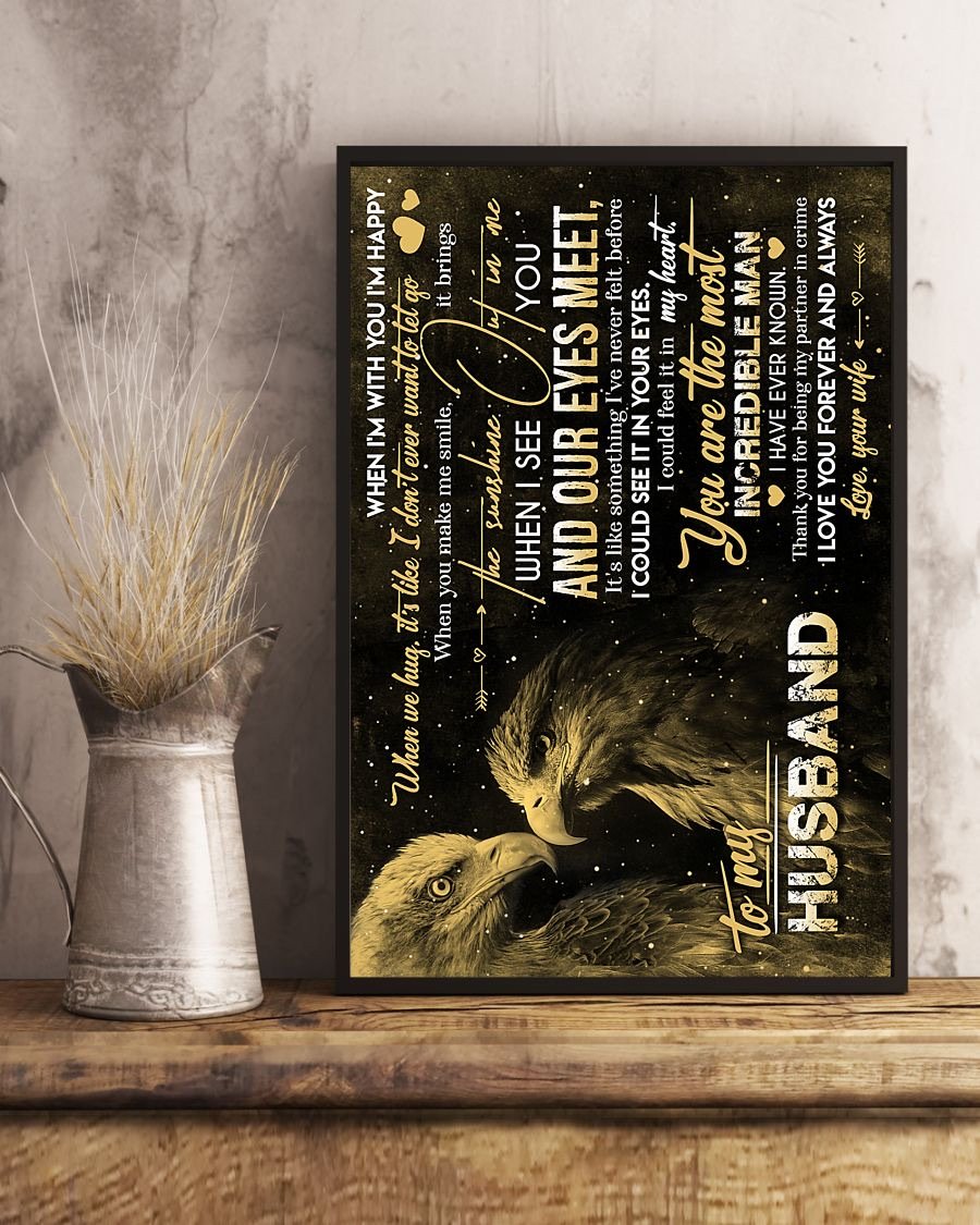 Perfect Gifts For Husband - To My Husband Poster-A Loves Gift