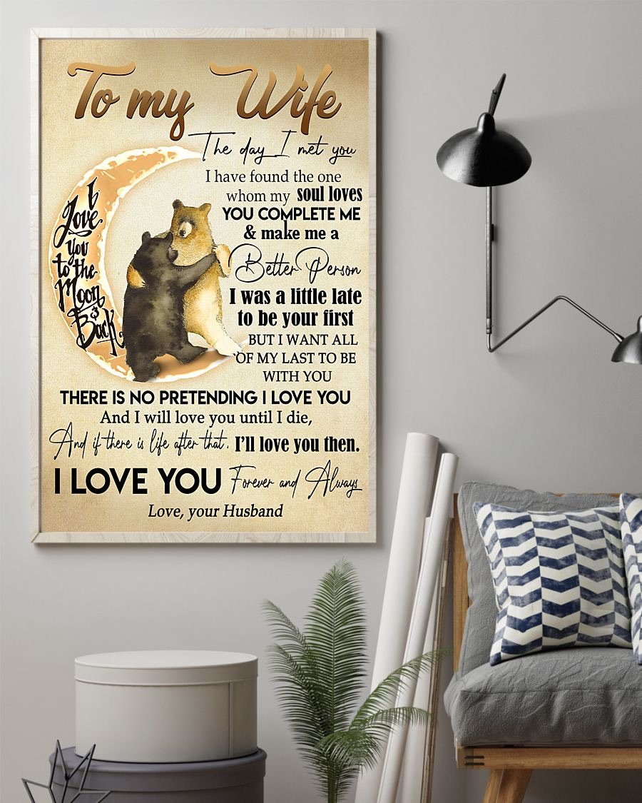 Perfect Gifts For Wife - To My Wife  Poster-A Loves Gift