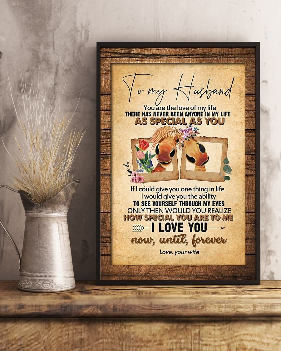 Perfect Gifts For Husband - To My Husband Poster-A Loves Gift
