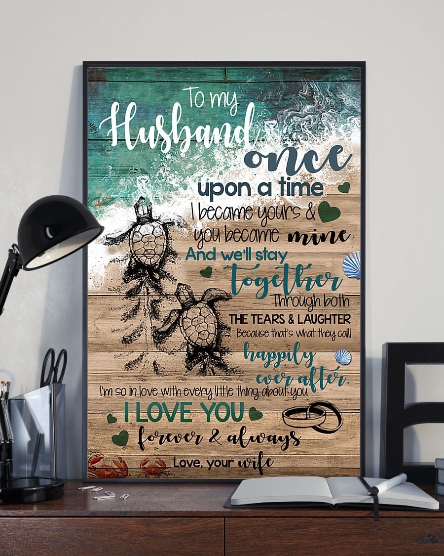 Perfect Gifts For Husband - To My Husband Poster-A Loves Gift